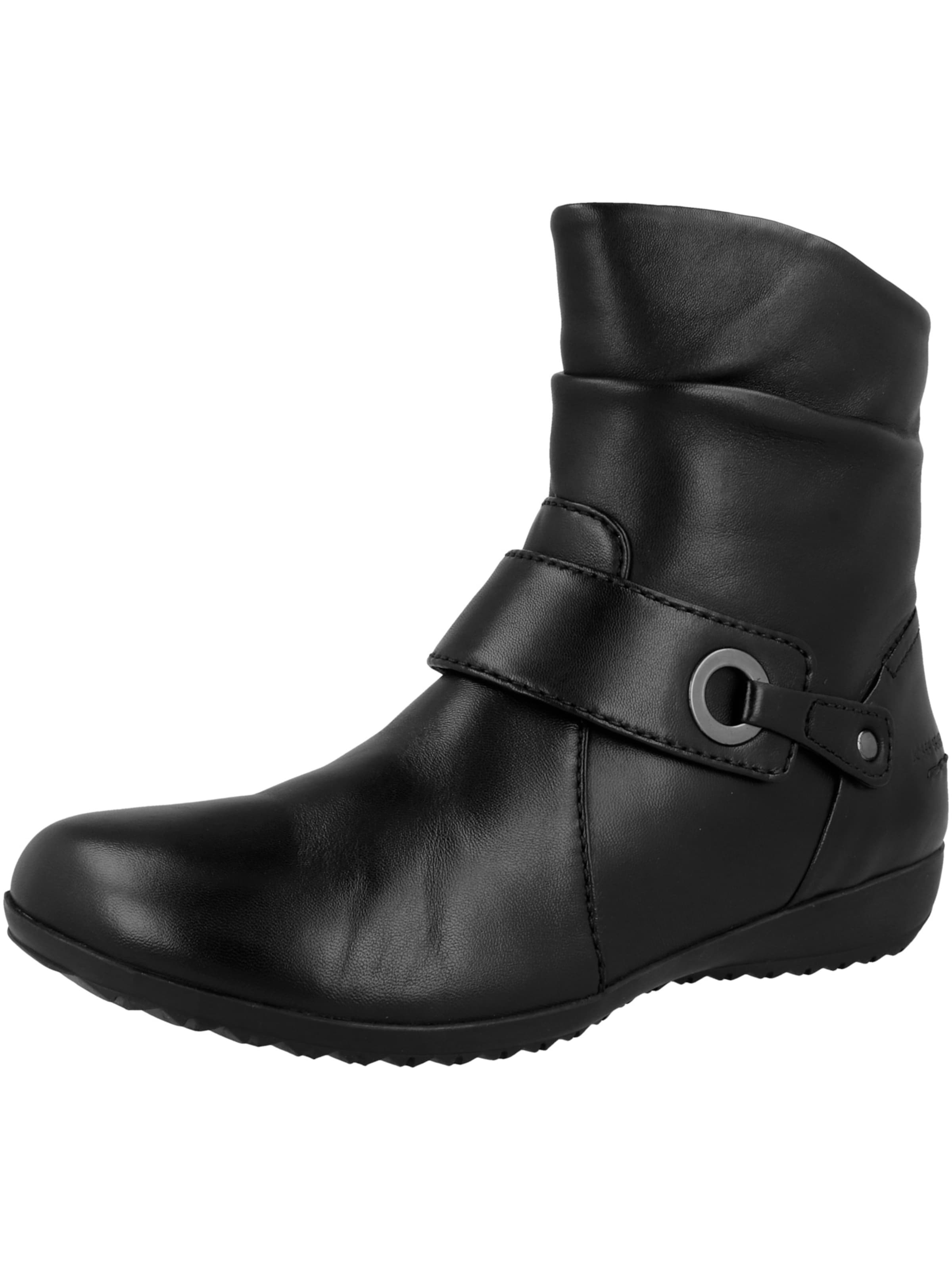 JOSEF SEIBEL Enkellaarsjes 'Naly' in Zwart: voorkant