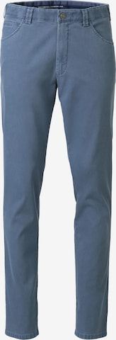 MEYER Chino trousers 'Dublin' in Blue: front