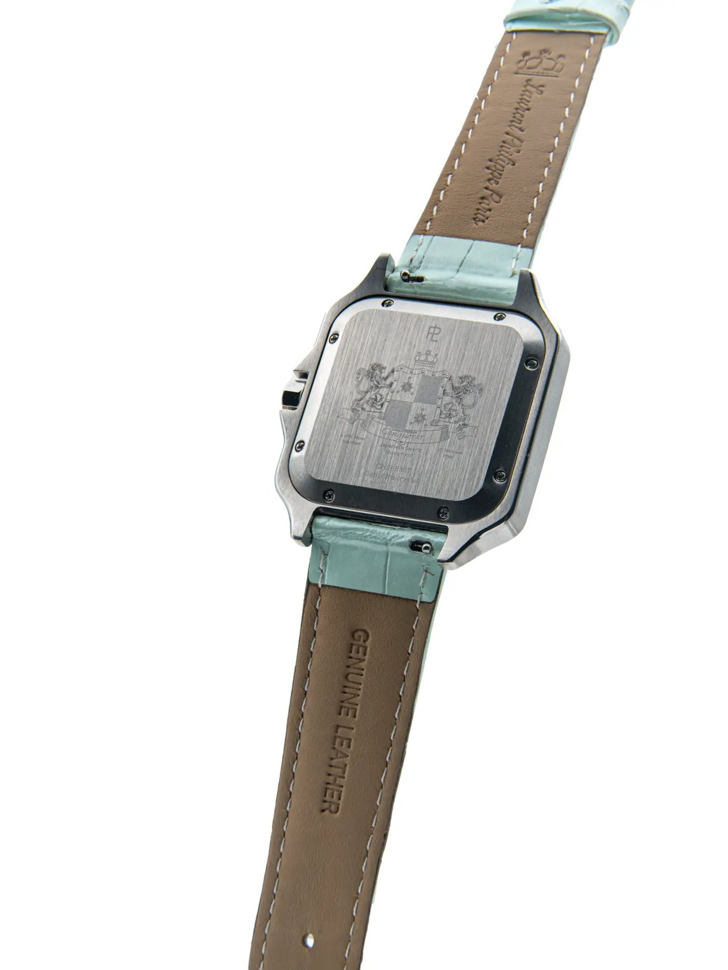 Montre à affichage analogique 'Conqueror Imperial Topaz' Laurent Philippe en vert