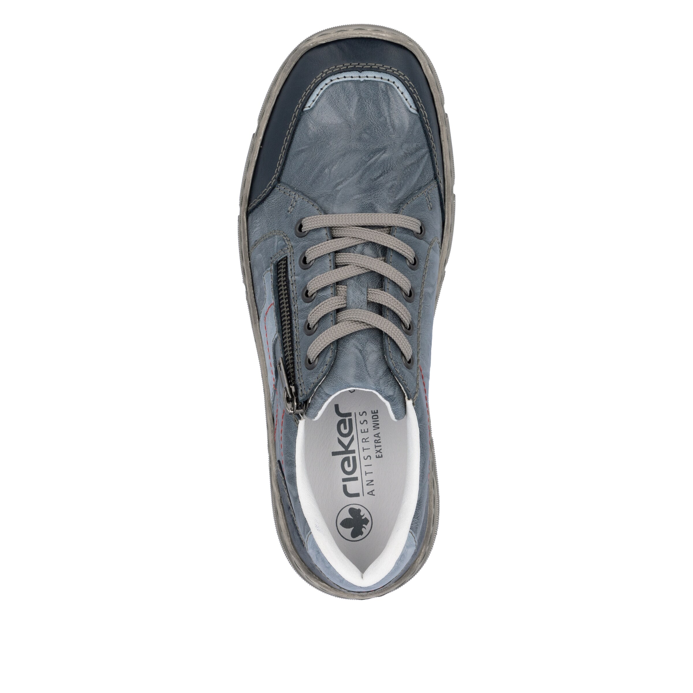 Rieker Schnürschuh in Blau