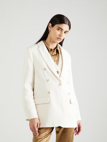 Summum Blazer 'Fluid' in White: front