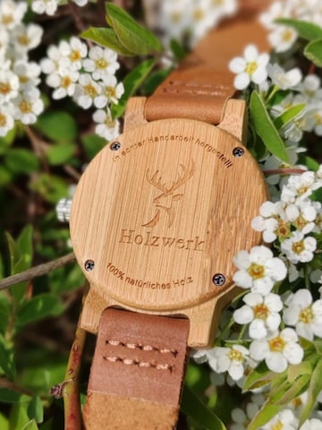 Holzwerk - Reloj analógico 'GERA' en marrón