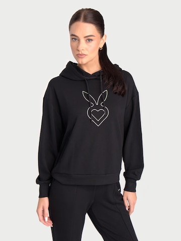 Cardio Bunny - Sudadera 'LADIES SOFT TOUCH HOODIE' en negro: frente