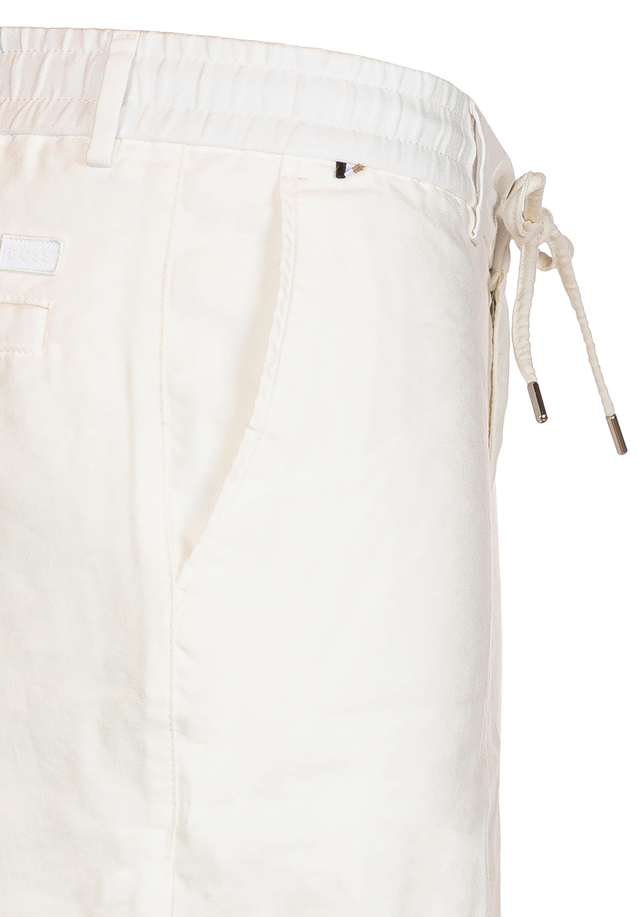 BOSS Regular Pants 'H-Kane1-RDS' in White