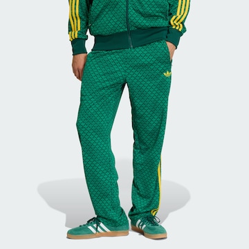 Loosefit Pantalon 'Firebird' ADIDAS ORIGINALS en vert : devant