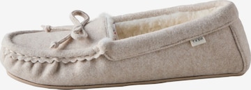 Pantoufle Next en beige : devant