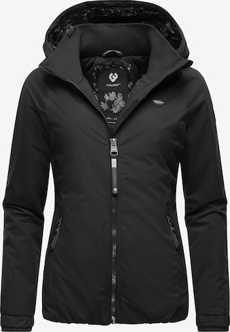 Veste outdoor 'Dizzie' Ragwear en noir : devant