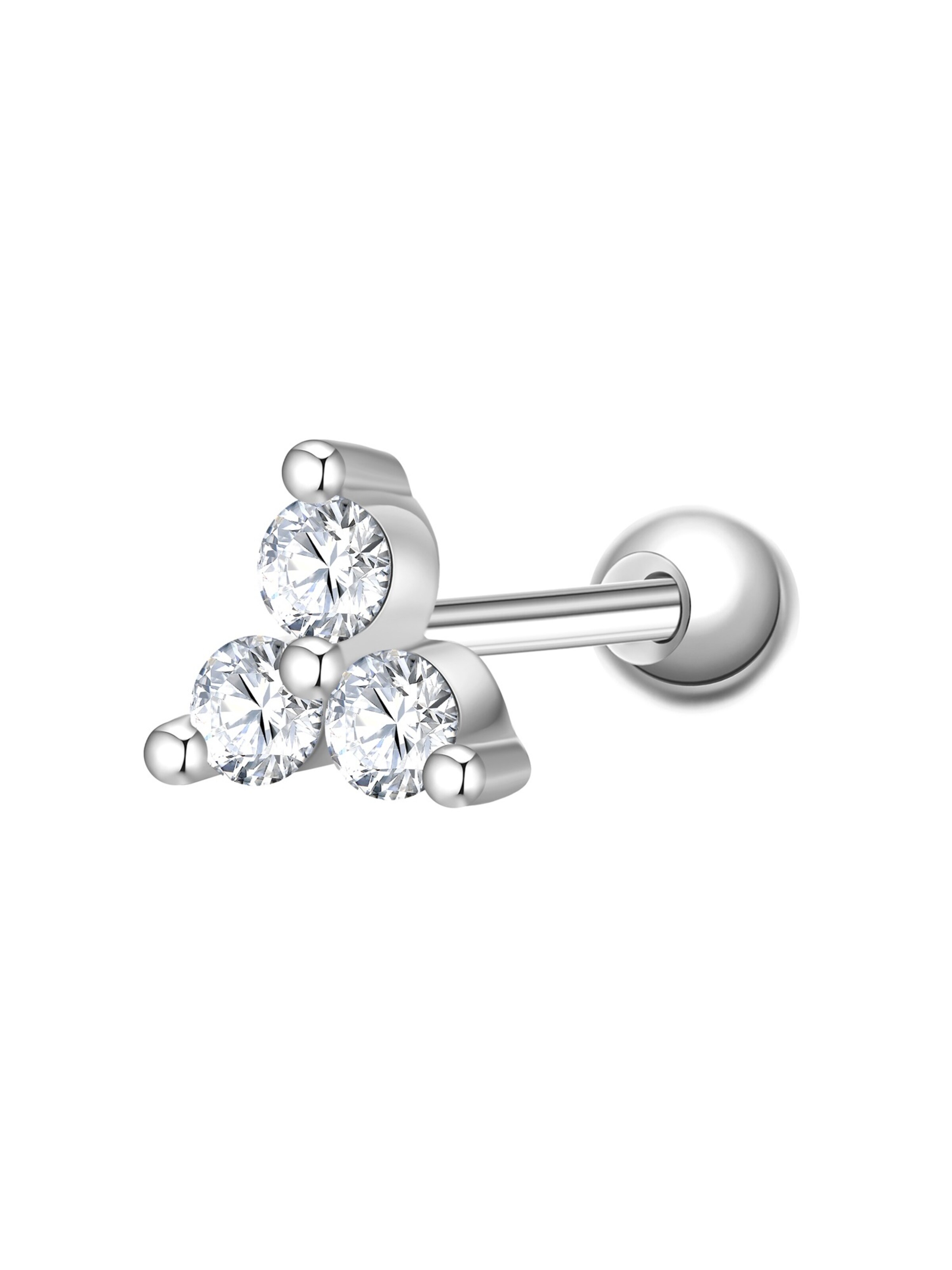 Glanzstücke München - Joyería para piercing en plata: frente