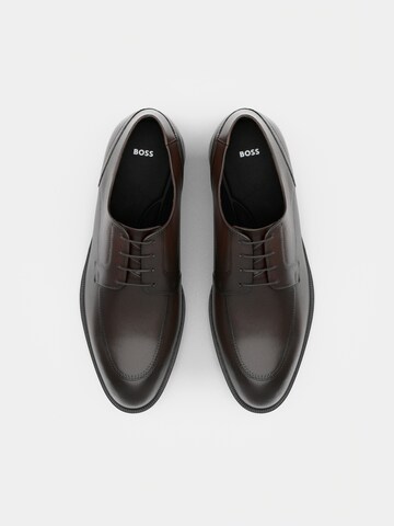 BOSS Lace-up shoe 'Tayil' in Brown