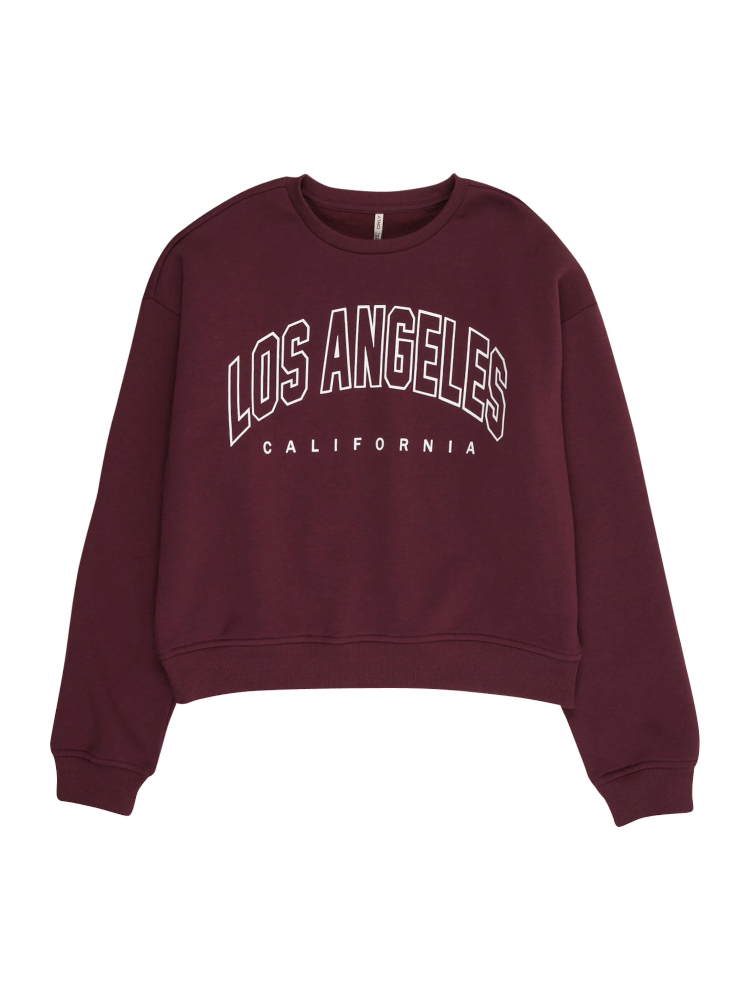 ONLY GIRLS Mikina - Fialová: predná strana