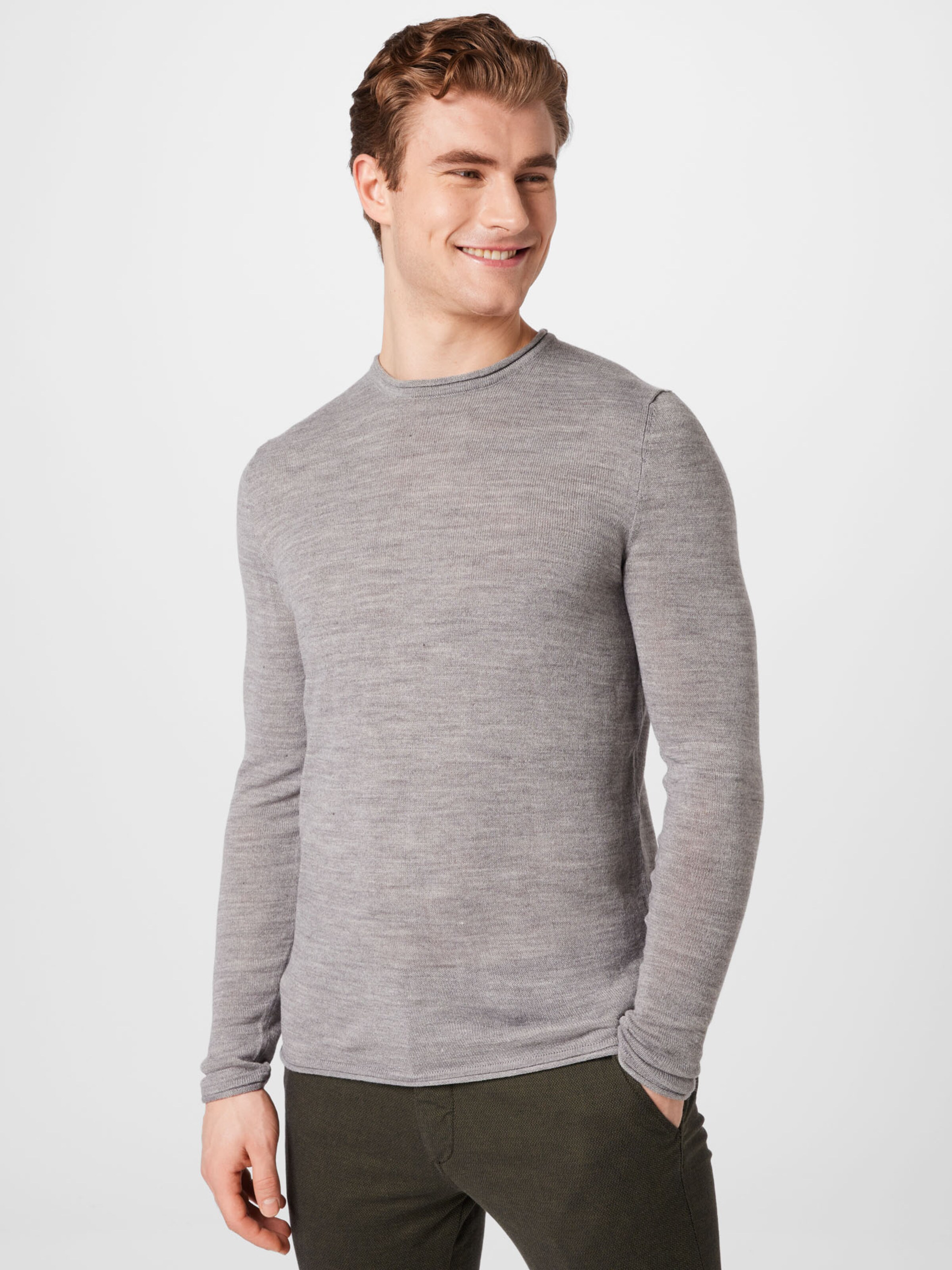 Männer Pullover & Strick Only & Sons Pullover in Graumeliert - RF55849 Männer Pullover & Strick Only & Sons Pullover in Graumeliert - RF55849