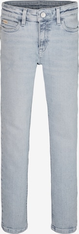 Calvin Klein Jeans Slimfit Jeans in Blauw: voorkant