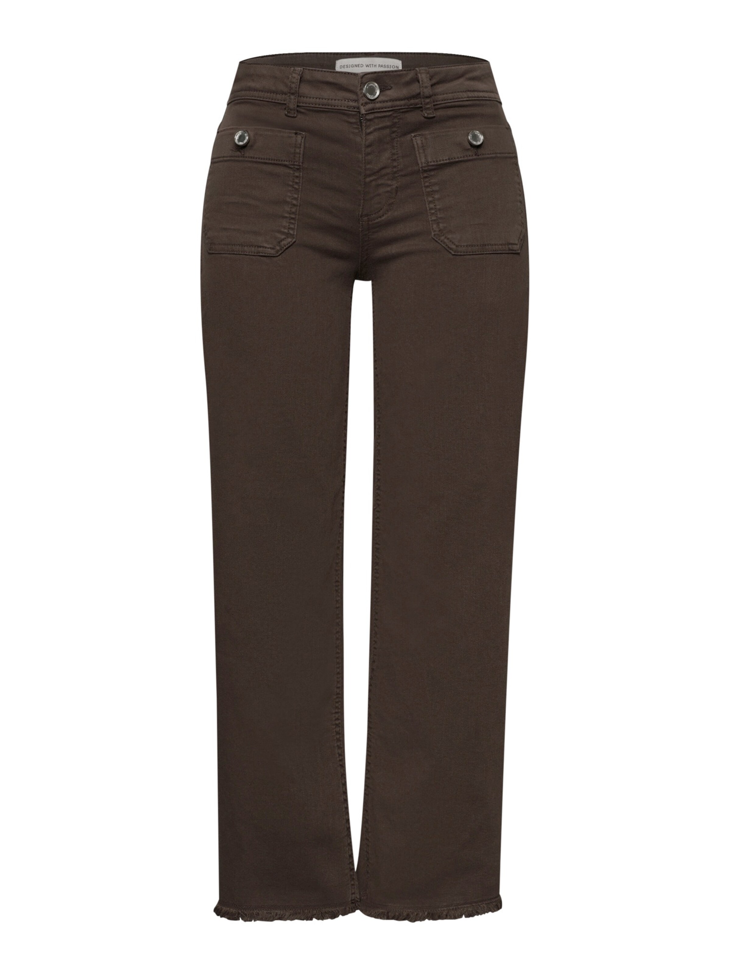 STREET ONE - regular Vaquero 'Amalia' en marrón: frente