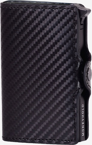 Moneyhold Wallet in Black: front
