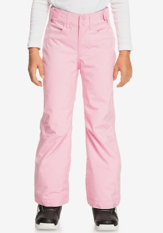 ROXY Regular Workout Pants in Pink: front