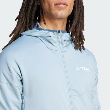 ADIDAS TERREX - Chaqueta polar funcional 'Xperior' en azul