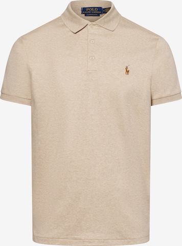 T-Shirt Polo Ralph Lauren en beige : devant