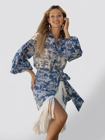 Miss June - Falda en azul