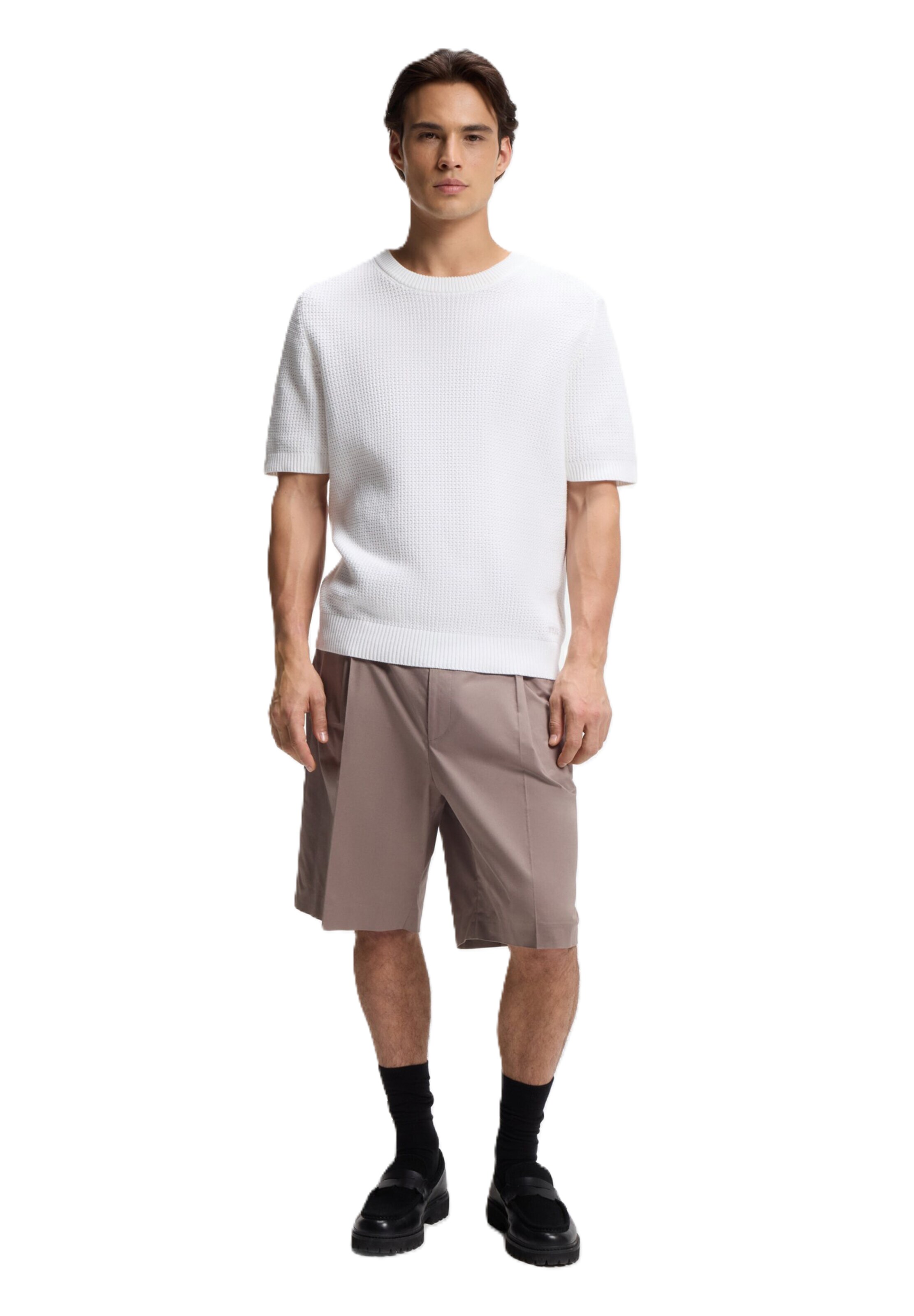 HUGO Pullover 'Saffon' in Weiß