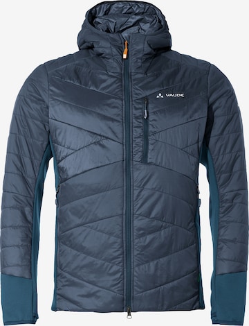 VAUDE Outdoorjas ' Sesvenna IV ' in Blauw: voorkant