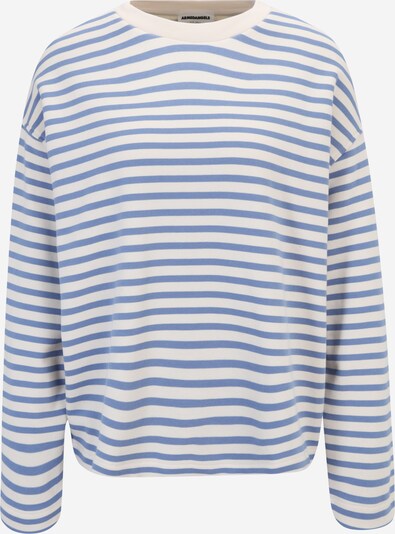 ARMEDANGELS Sweatshirt 'Franka' in hellblau / schwarz / wollweiß, Produktansicht