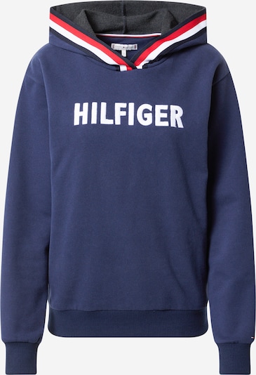 Tommy Hilfiger Underwear Sportisks džemperis, krāsa - jūraszils / sarkans / balts, Preces skats