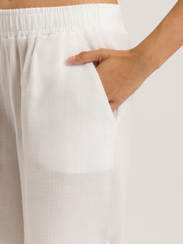 Hanro Pajama Pants ' Sleep & Lounge ' in White