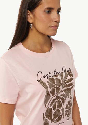 T-shirt comma casual identity en rose