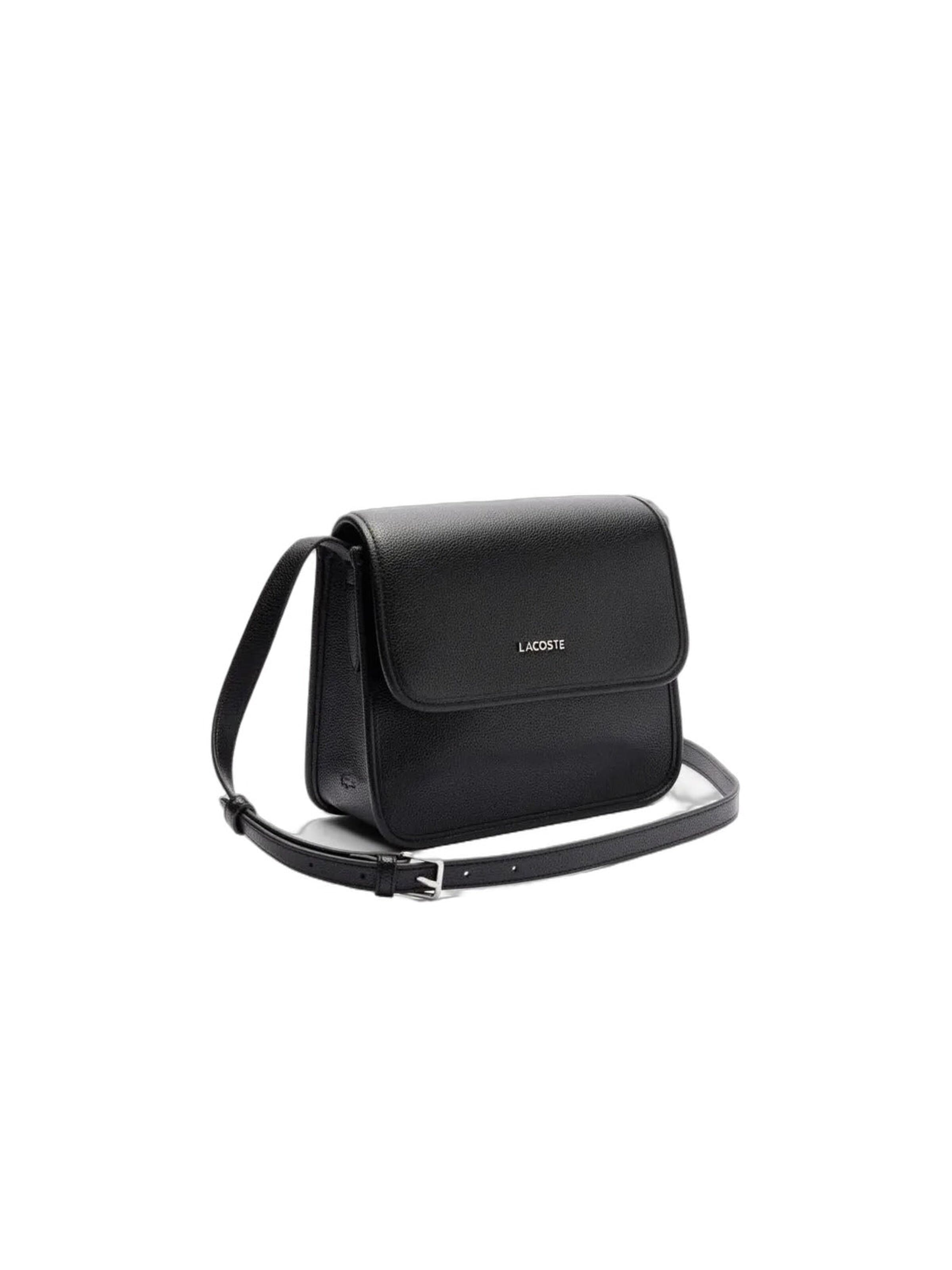 LACOSTE Schultertasche 'Elegance'‌‌‌‌‌ in Schwarz
