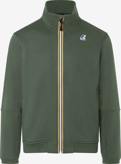 K-Way Athletic Zip-Up Hoodie in S in Green, Item view