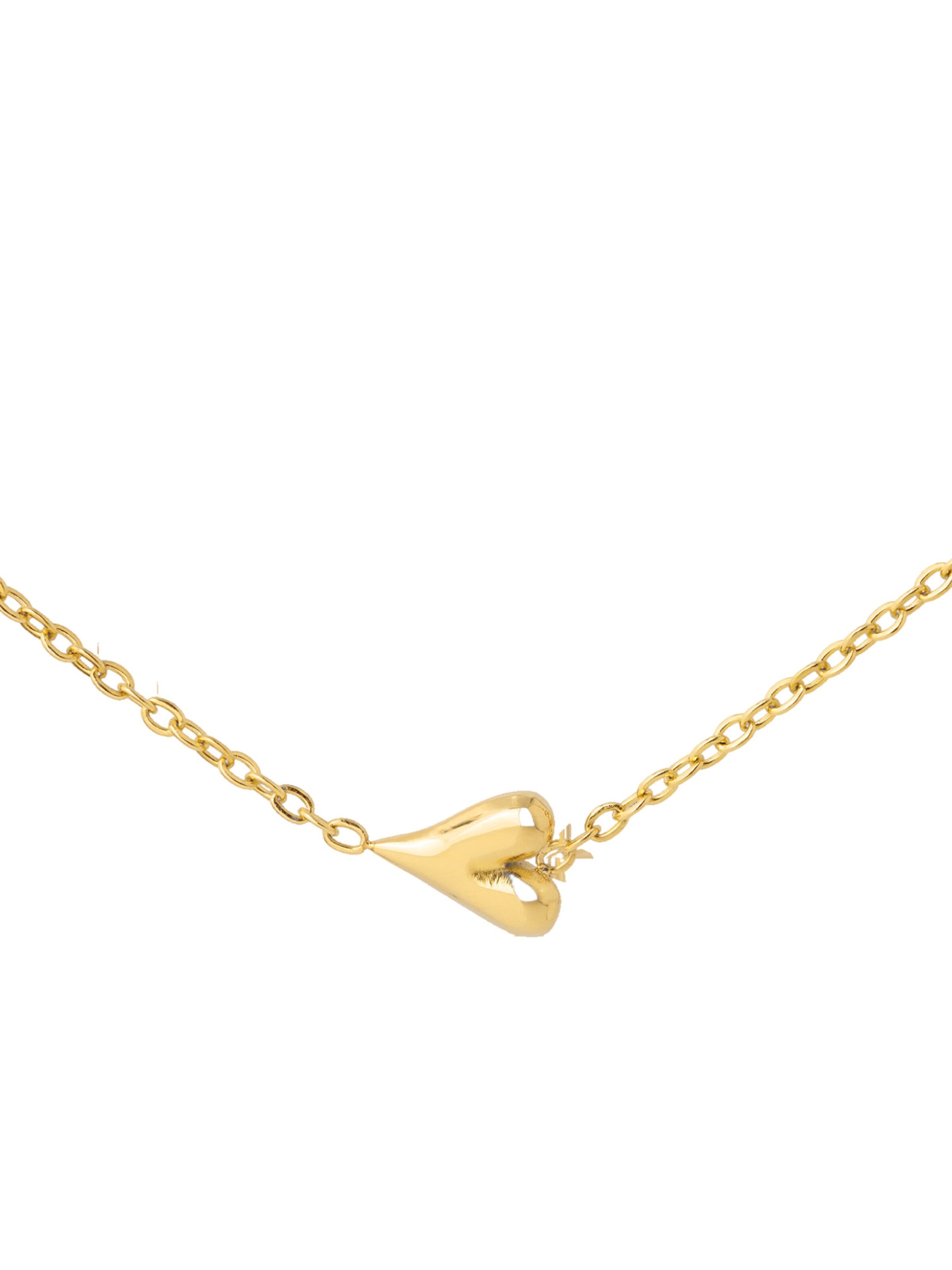 Luamaya Necklace 'Flowy Heart Necklace' in Gold: front