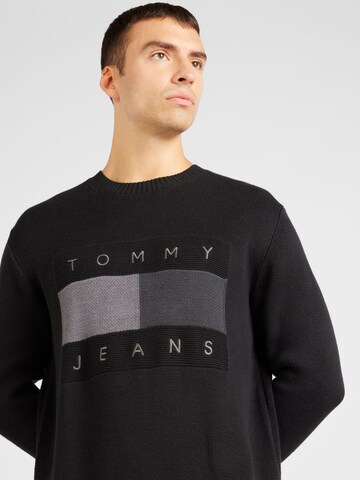 Tommy Jeans Pullover in Schwarz