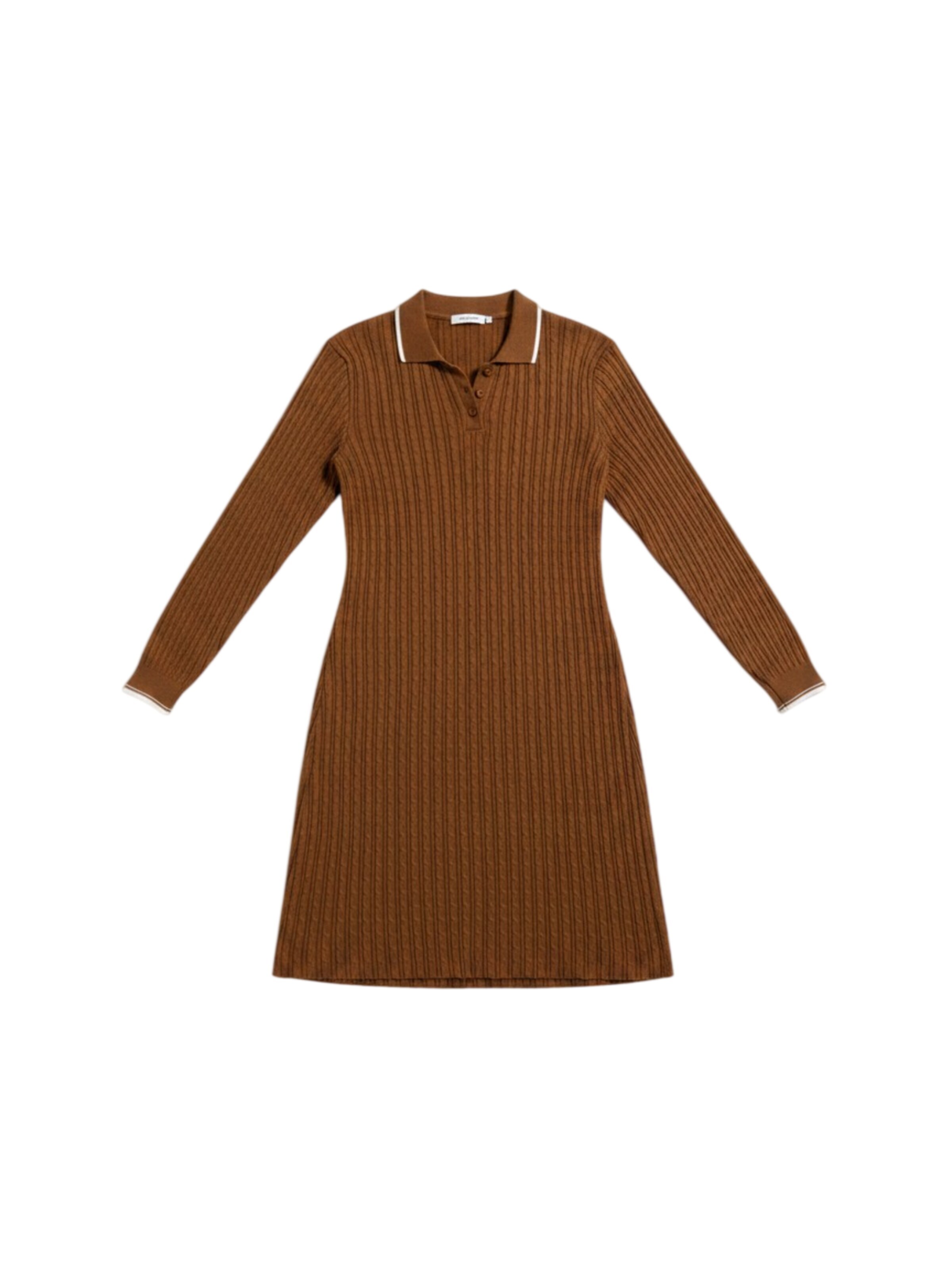 Kleidermafia Strickkleid‌‌ in Beige: Vorderseite