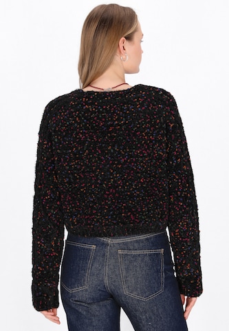 MYMO Knit cardigan in Black