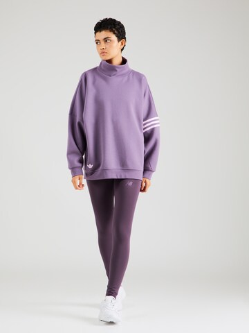 new balance Skinny Spodnie sportowe w kolorze fioletowy