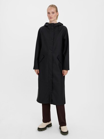 VERO MODA Mantel 'Malou' in Schwarz: Vorderseite