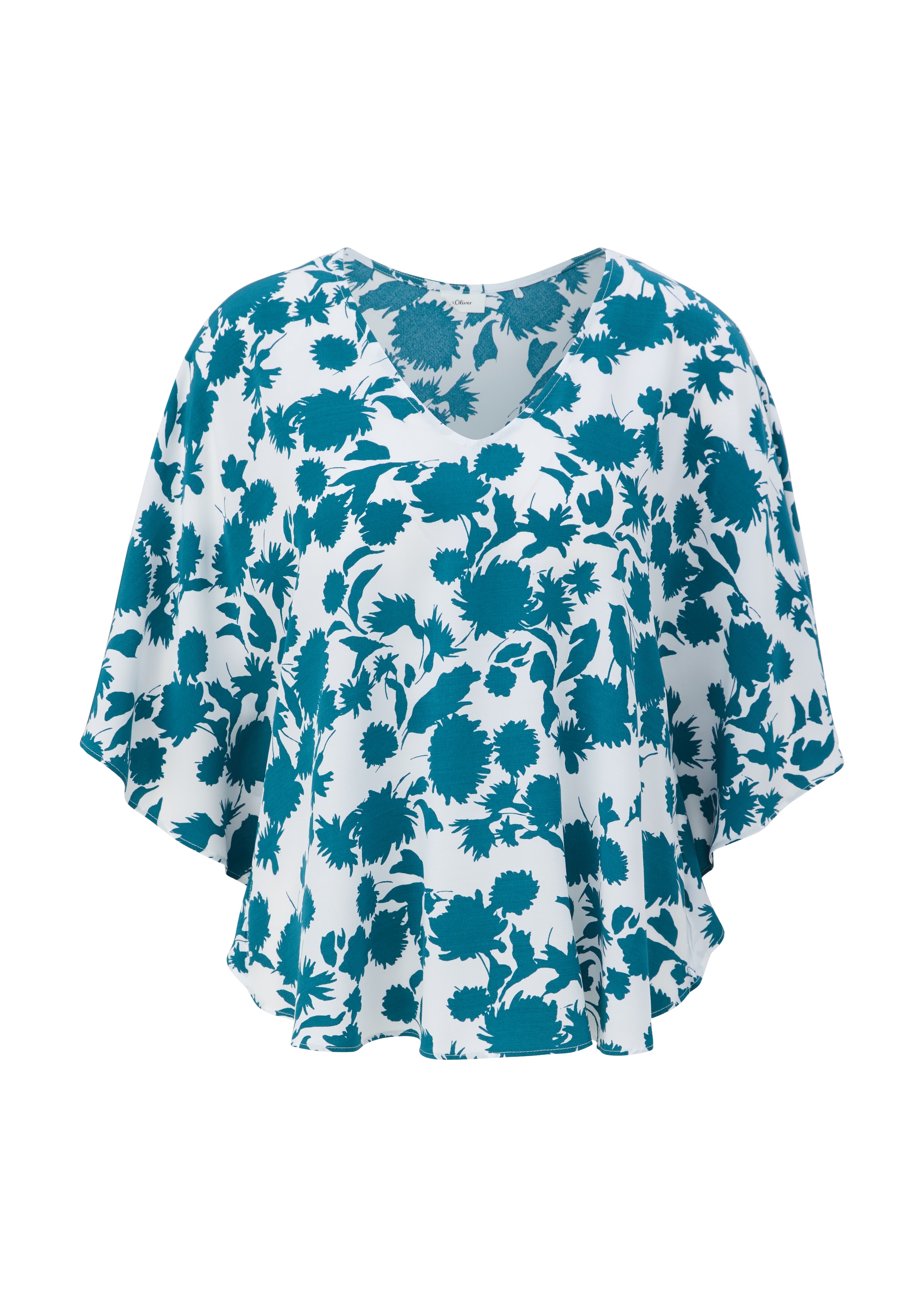s.Oliver BLACK LABEL Bluse in Weiß: Vorderseite