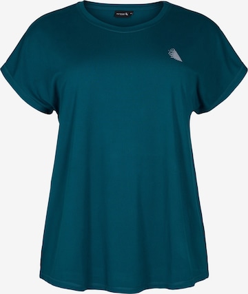 Active by Zizzi Jersey in Green: front