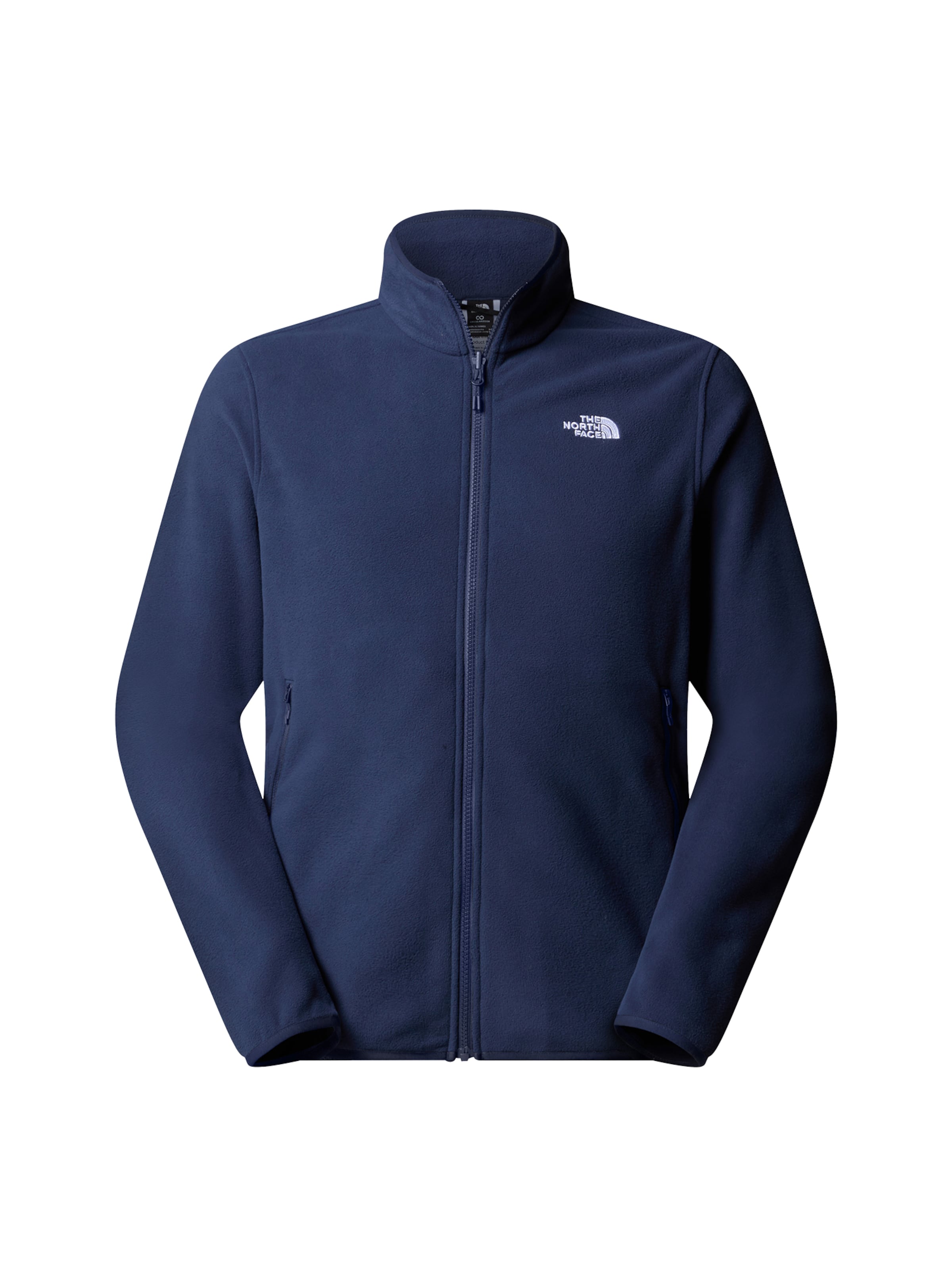 THE NORTH FACE Funktionsfleecejacke 'Glacier' in Blau: Vorderseite