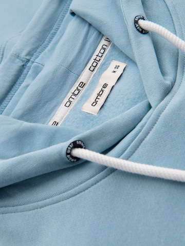 Ombre Sweatshirt in Blauw