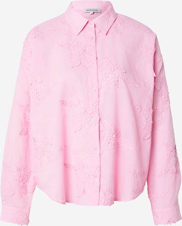 MORE & MORE Bluse in Pink: Vorderseite