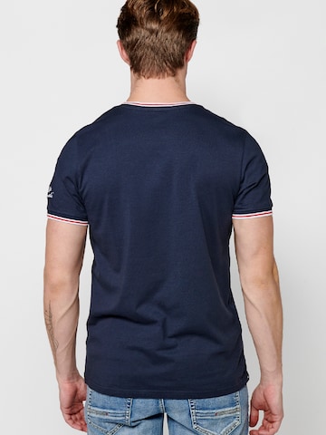 KOROSHI Shirt in Blauw