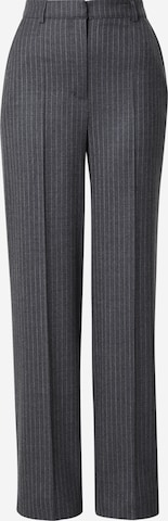 ABOUT YOU x Marie von Behrens Свободный крой Плиссированные брюки 'Mila' в Серый: спереди