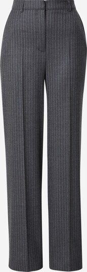 ABOUT YOU x Marie von Behrens Pantalon à plis 'Mila' en gris chiné / blanc, Vue avec produit