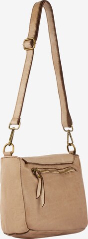 Sac à bandoulière IZIA en beige