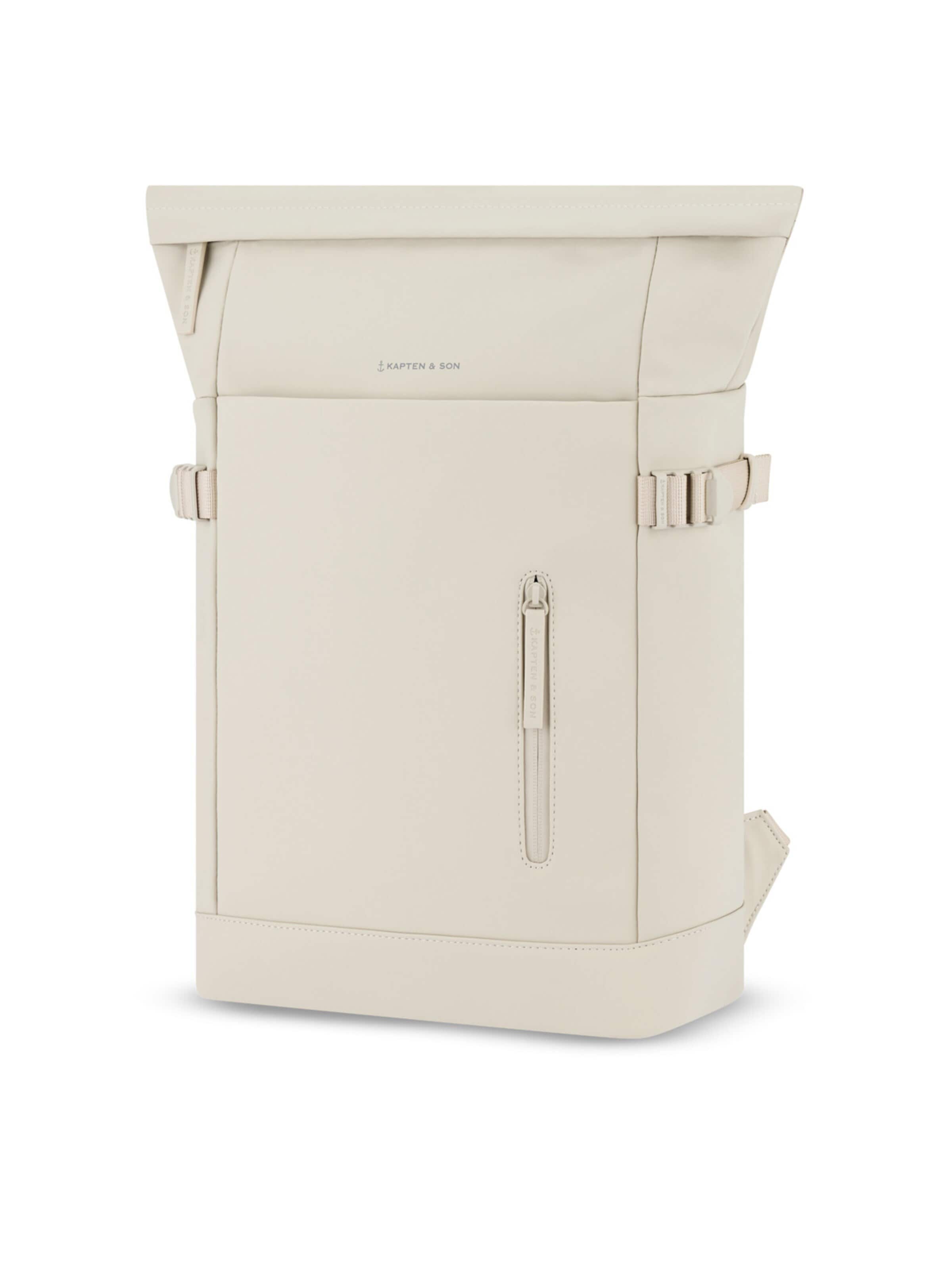 Kapten & Son Rucksack 'Helsinki' in Beige: Vorderseite