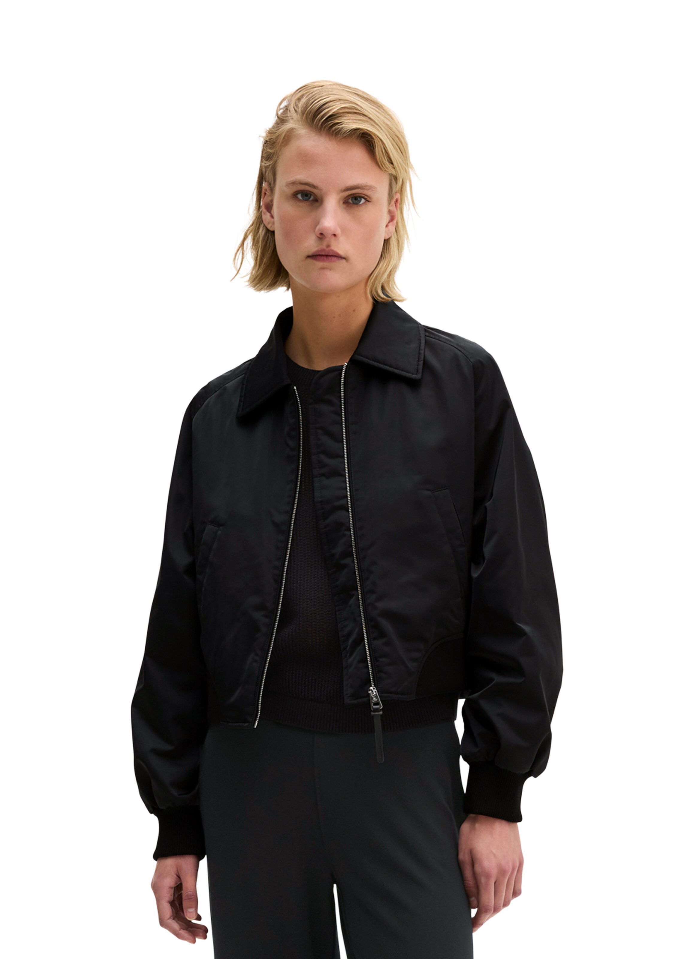 Marc O'Polo Jacke in Schwarz: Vorderseite