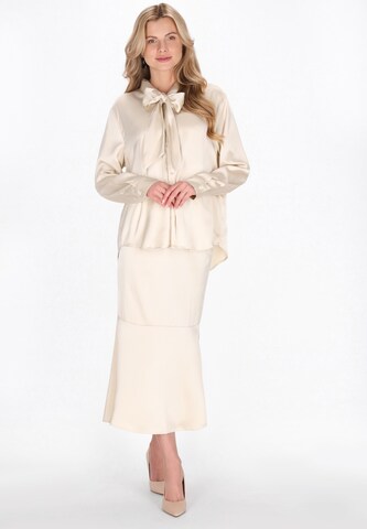 usha BLACK LABEL - Blusa em bege