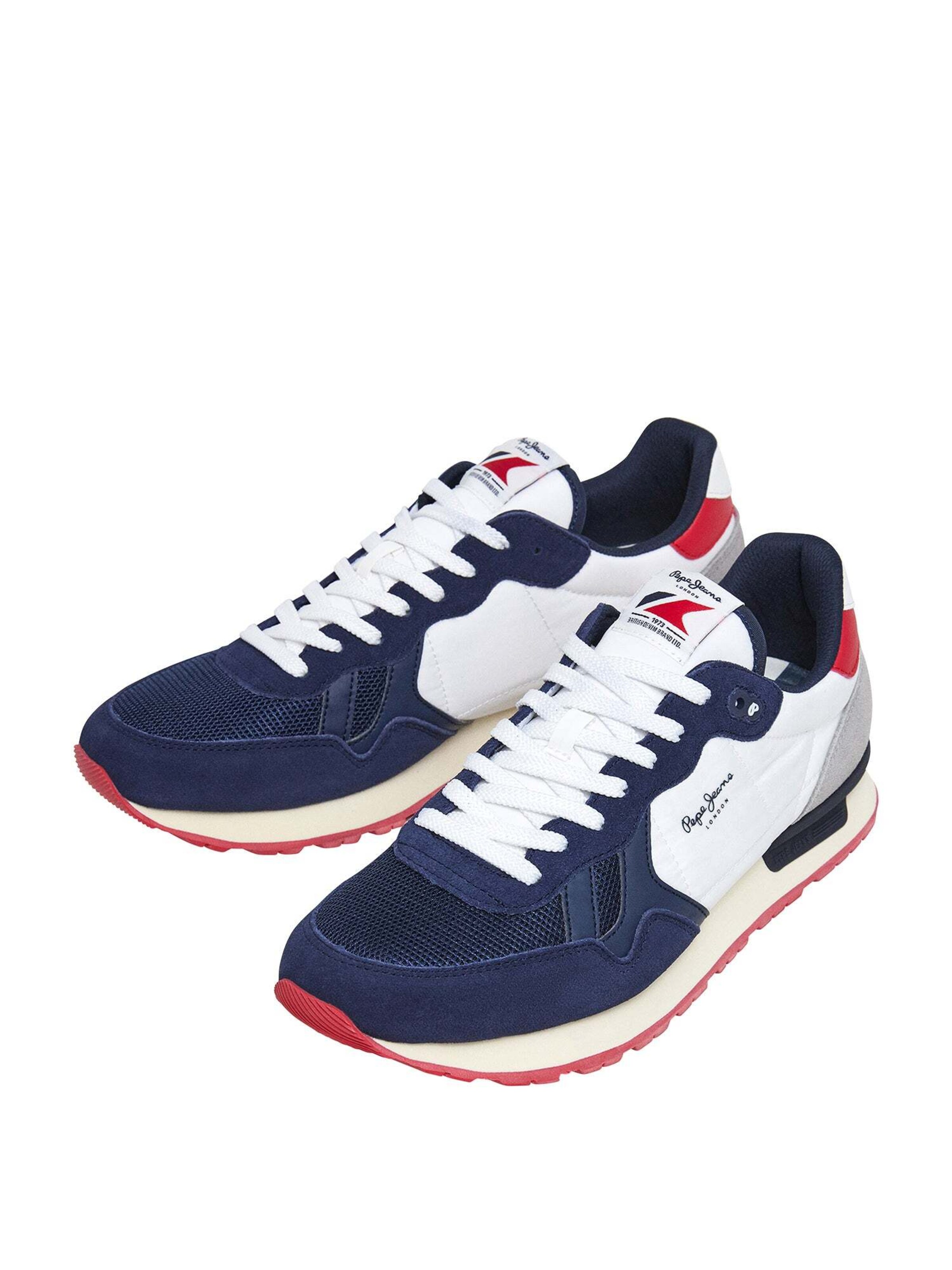 Pepe Jeans Sneaker  'Brit Camp' in Blau