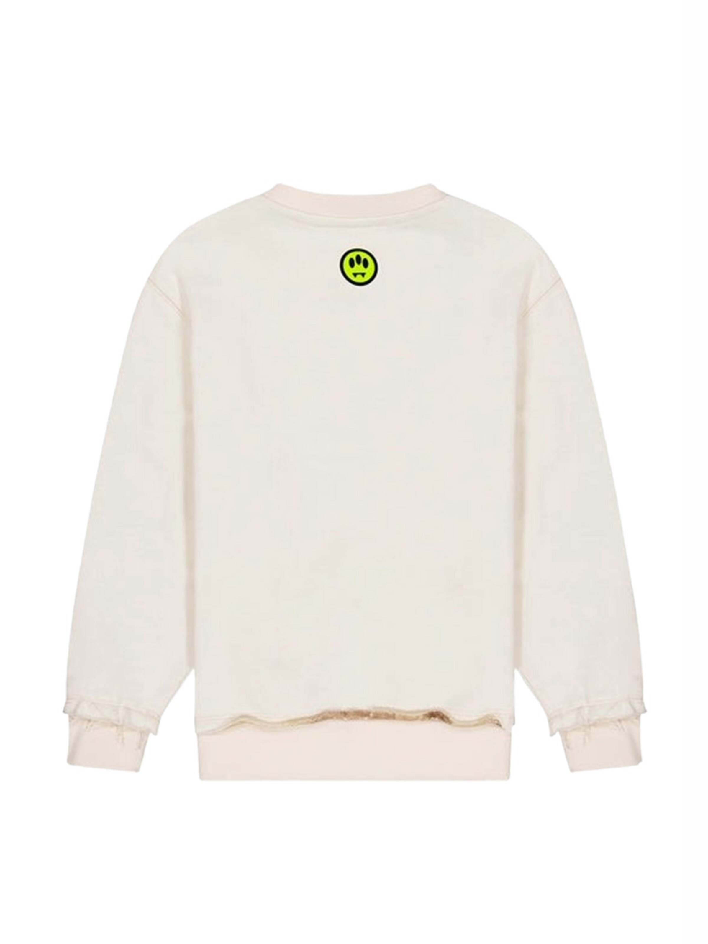 Sweat 'Felpa girocollo crema unisex' BARROW en beige